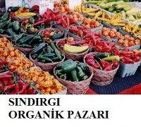 Sındırgı'da organik pazar (1)